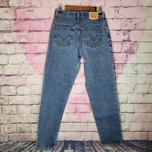 VINTAGE LEVI'S 550 RELAXED AND TAPERED JEANS LADIES 8